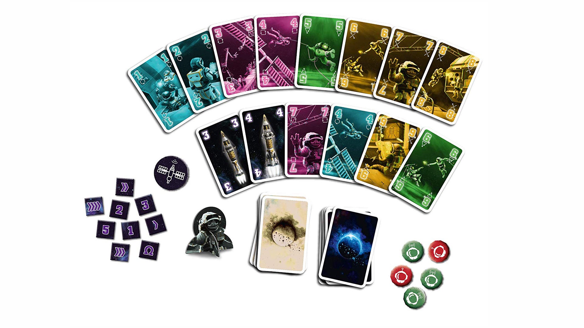 The Crew: Quest for Planet Nine board game cards